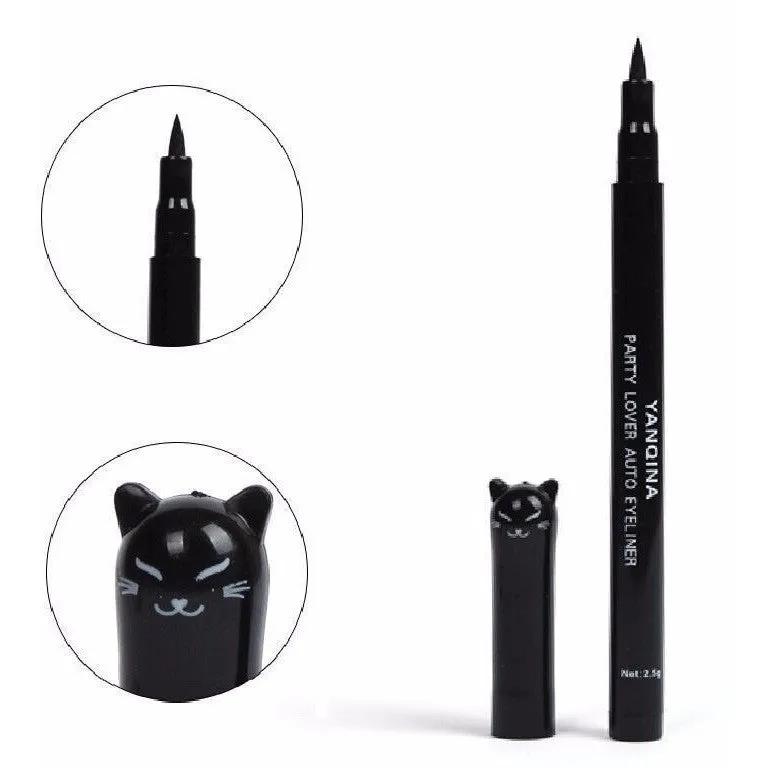 1 X NEWEST Women Ladies Extreme Black Liquid Eyeliner Waterproof Make Up Eye Liner Pencil Pen HOT Makeup Beauty Tool