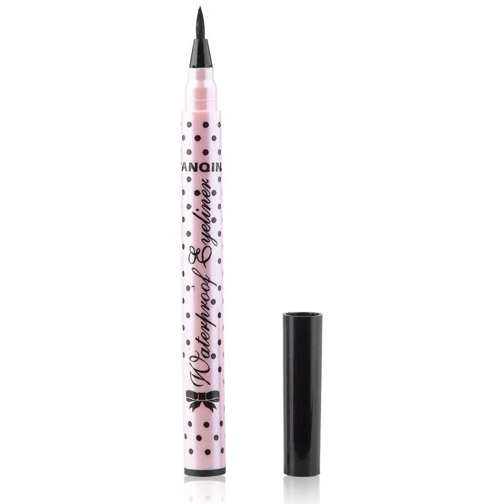 1 X NEWEST Women Ladies Extreme Black Liquid Eyeliner Waterproof Make Up Eye Liner Pencil Pen HOT Makeup Beauty Tool
