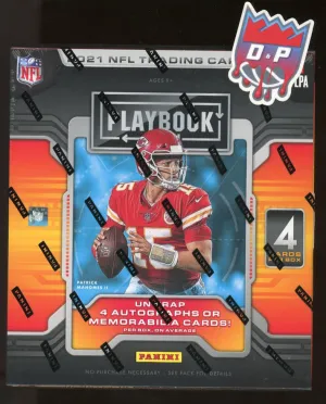 2021 Panini Playbook Football Hobby Box