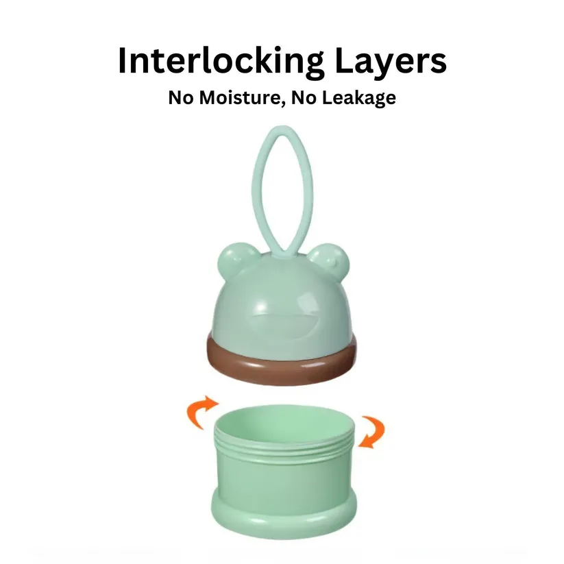 [5-Pack] Maya & Friends Portable Baby Food & Formula Container - 2 Color