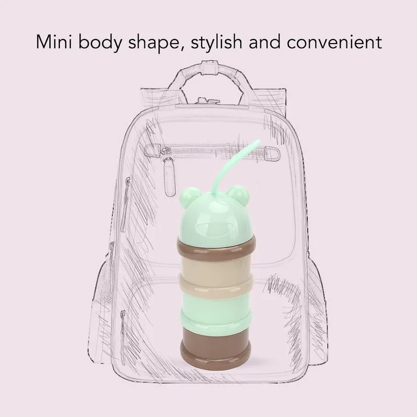 [5-Pack] Maya & Friends Portable Baby Food & Formula Container - 2 Color
