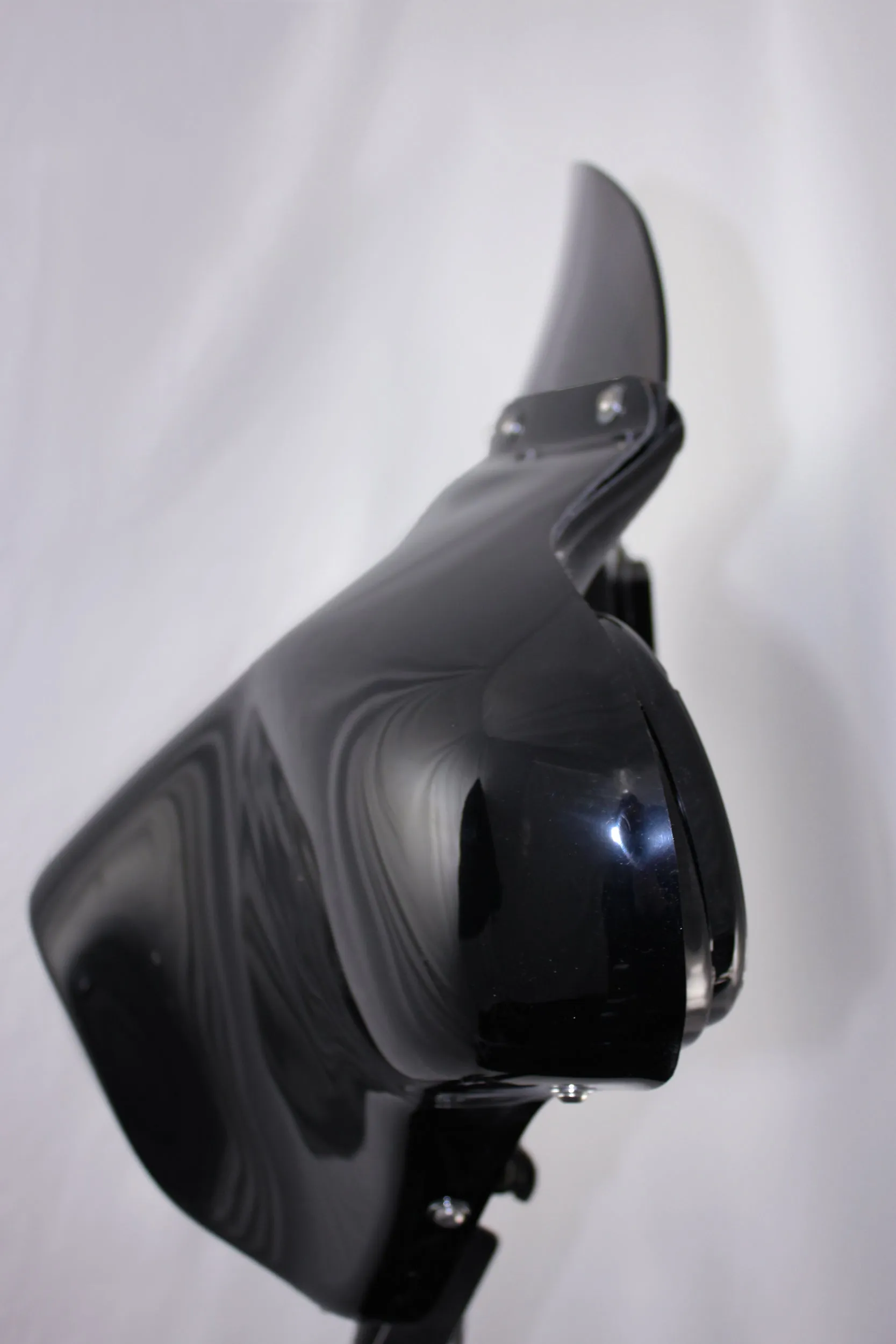 5" Windshield with Flip - Dark Tint