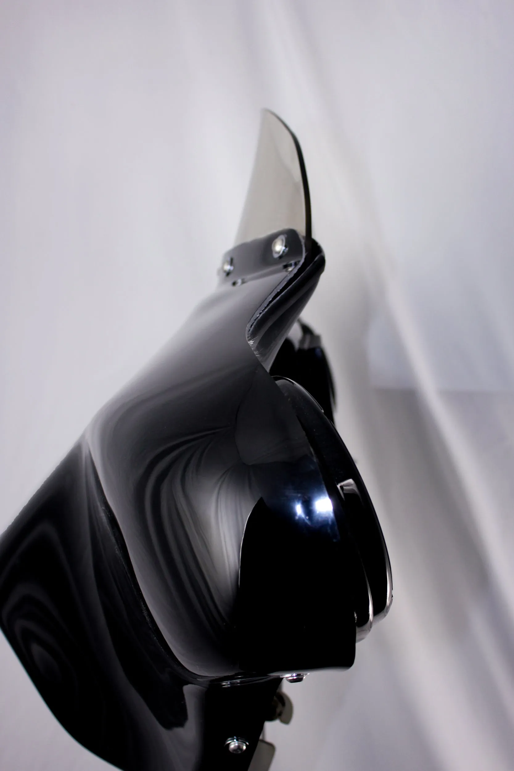 5" Windshield  with Flip - Light Tint