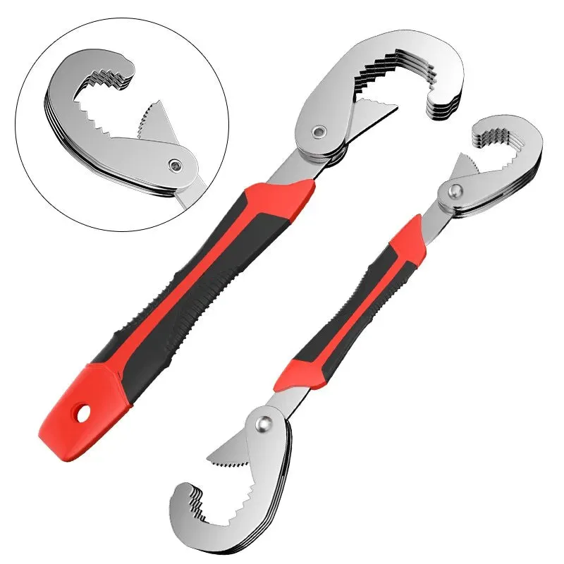 Adjustable Open End Double Wrench Multifunctional High Carbon Steel Wrench Tool