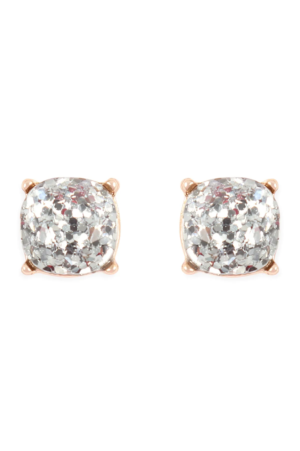 AE0336 - GLITTER EPOXY STUD EARRINGS