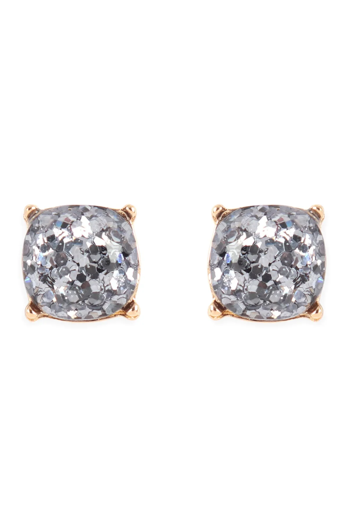 AE0336 - GLITTER EPOXY STUD EARRINGS