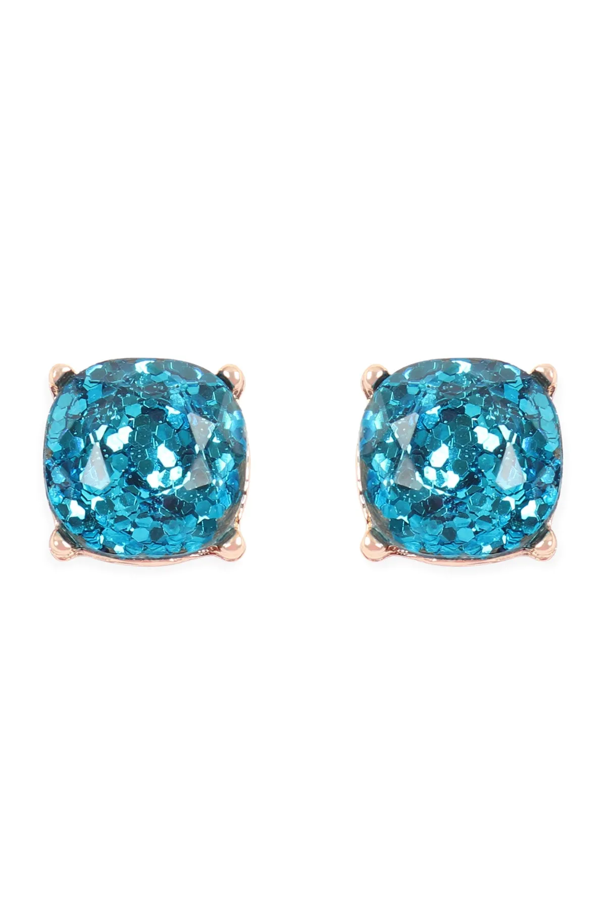 AE0336 - GLITTER EPOXY STUD EARRINGS