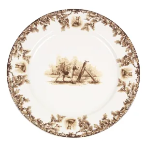 Aiken Hunt Dinnerware Charger - Hound