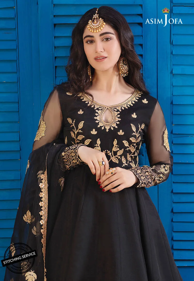 AJFC-65 | Asim Jofa Basant Collection 2022 | Unstitched Embroidered Organza Suit