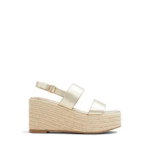Aldo Keoni Women's Wedge Sandals - Champagne