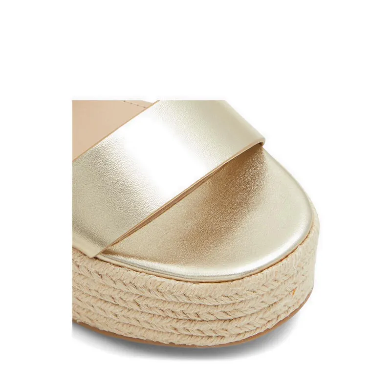 Aldo Keoni Women's Wedge Sandals - Champagne