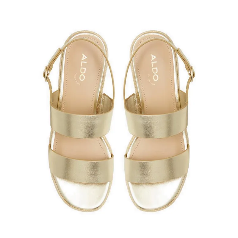 Aldo Keoni Women's Wedge Sandals - Champagne