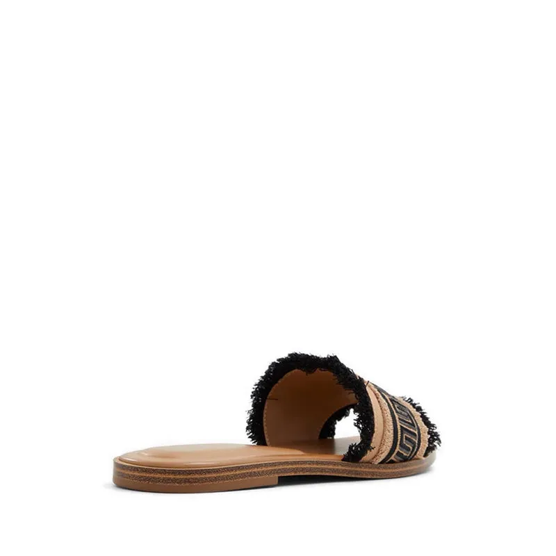 Aldo Nalani Women Flat Sandals - Open Black