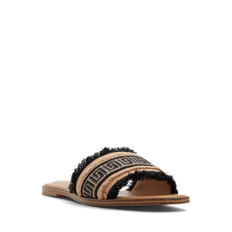 Aldo Nalani Women Flat Sandals - Open Black