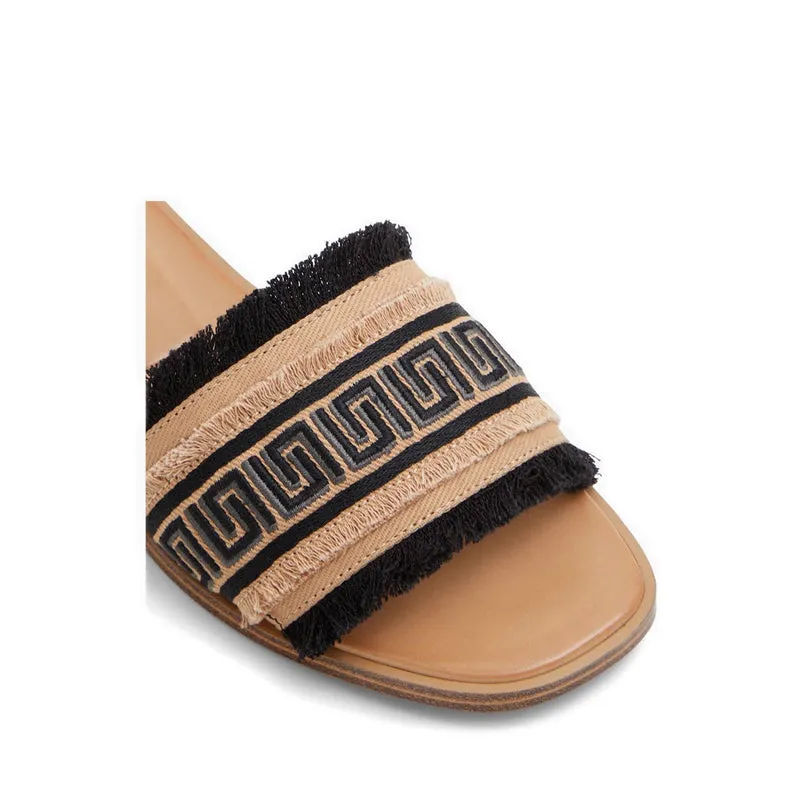 Aldo Nalani Women Flat Sandals - Open Black