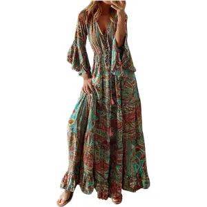 Alma Colorful Summer Dresses – Light Dress with Pattern for Women
