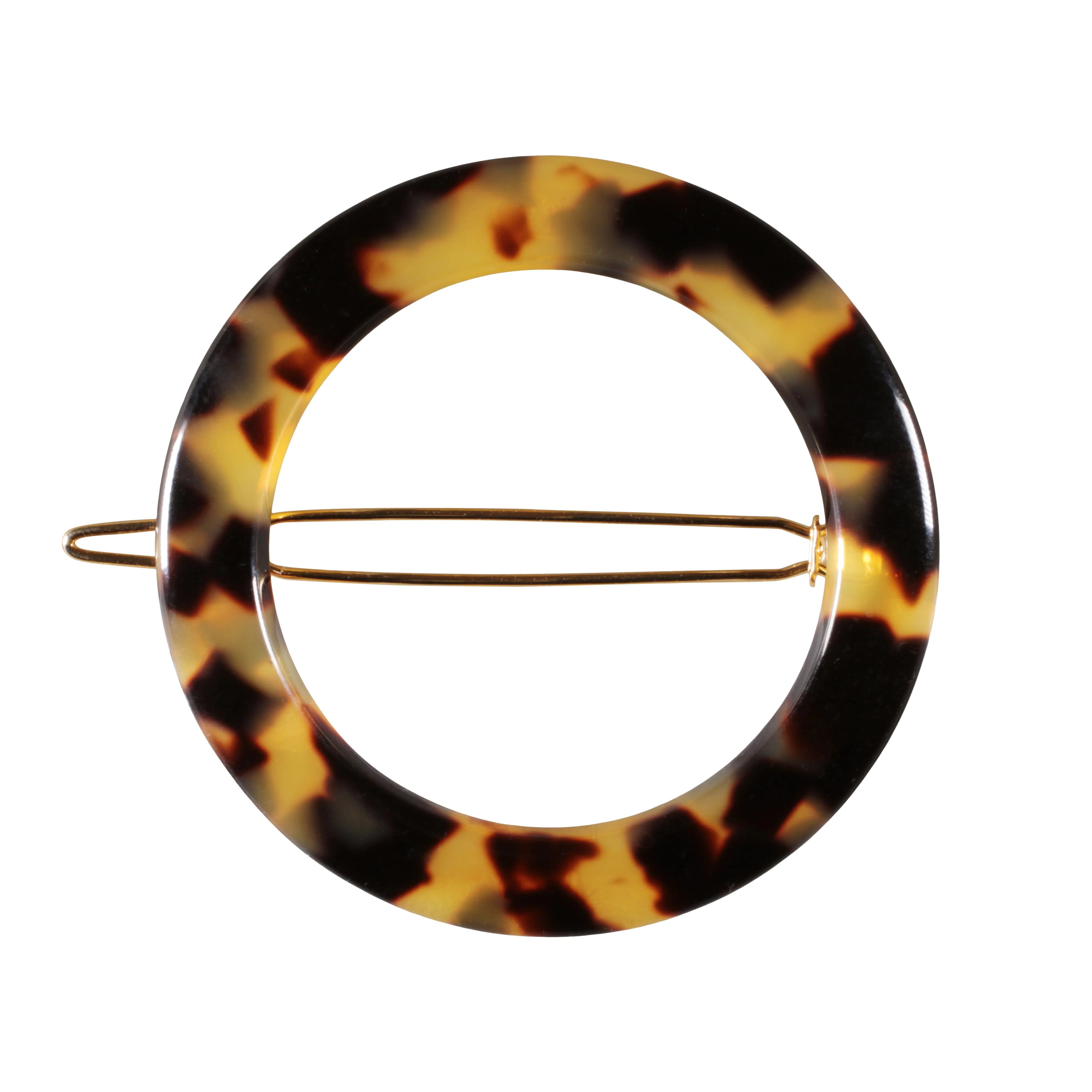 Apolline Large Dark Tortoiseshell Hair Clip