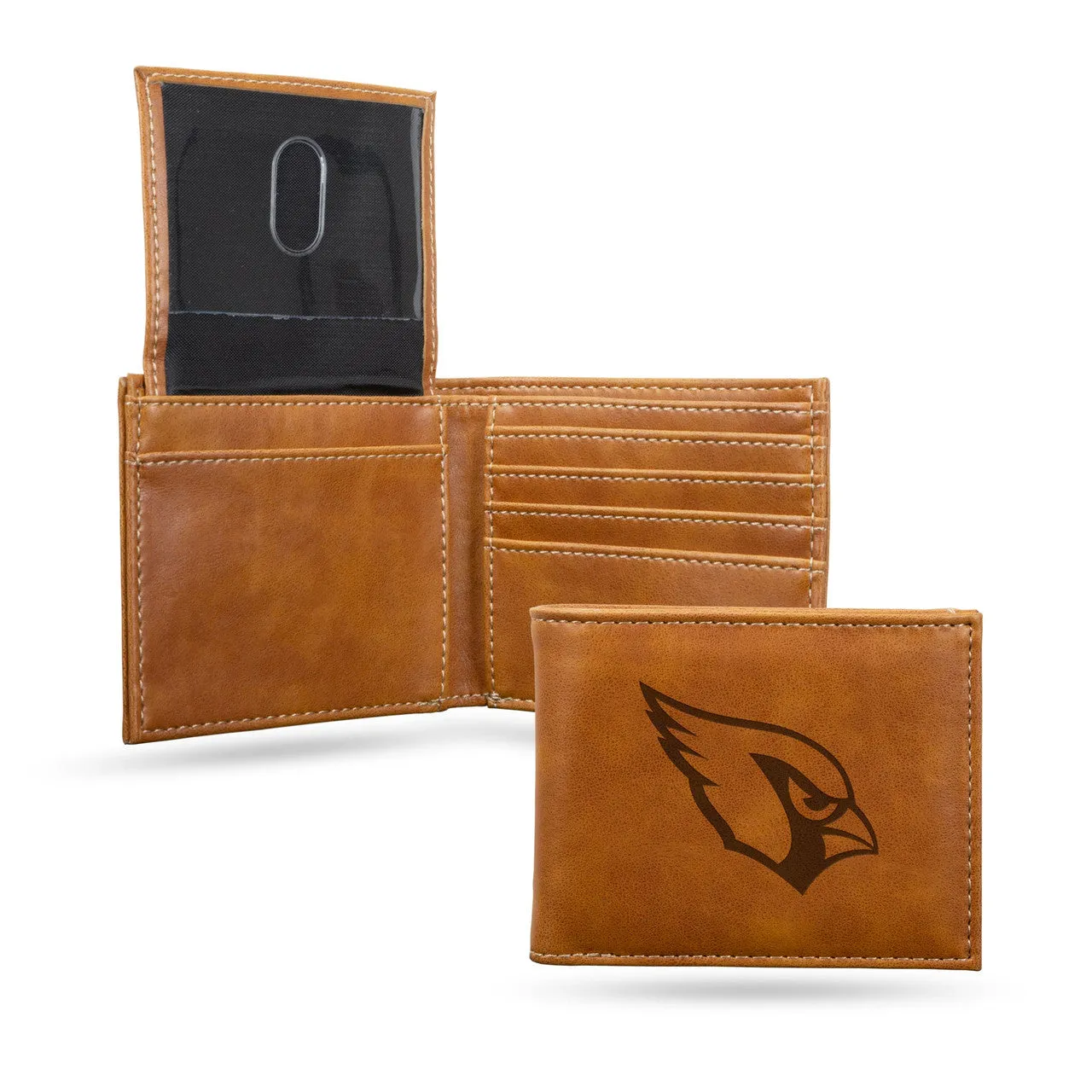 Arizona Cardinals Wallet Billfold Laser Engraved