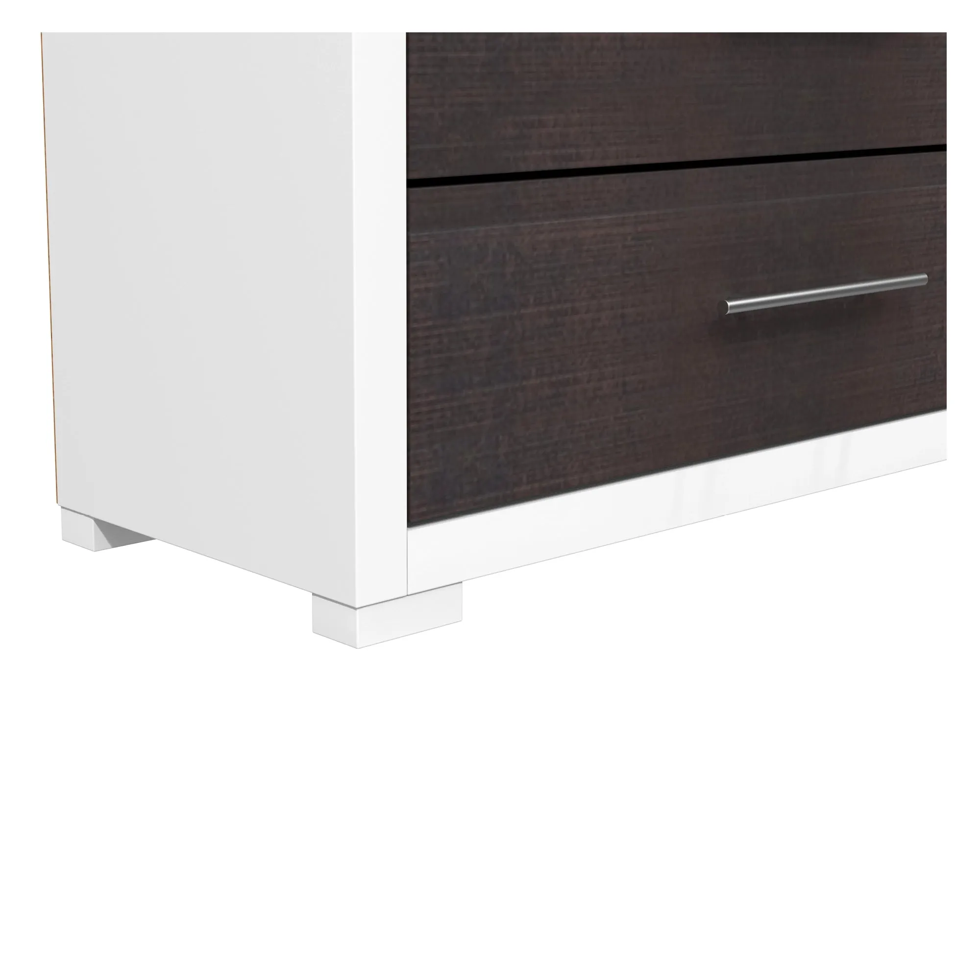 Barton armoire storage organizer,wood barn & white