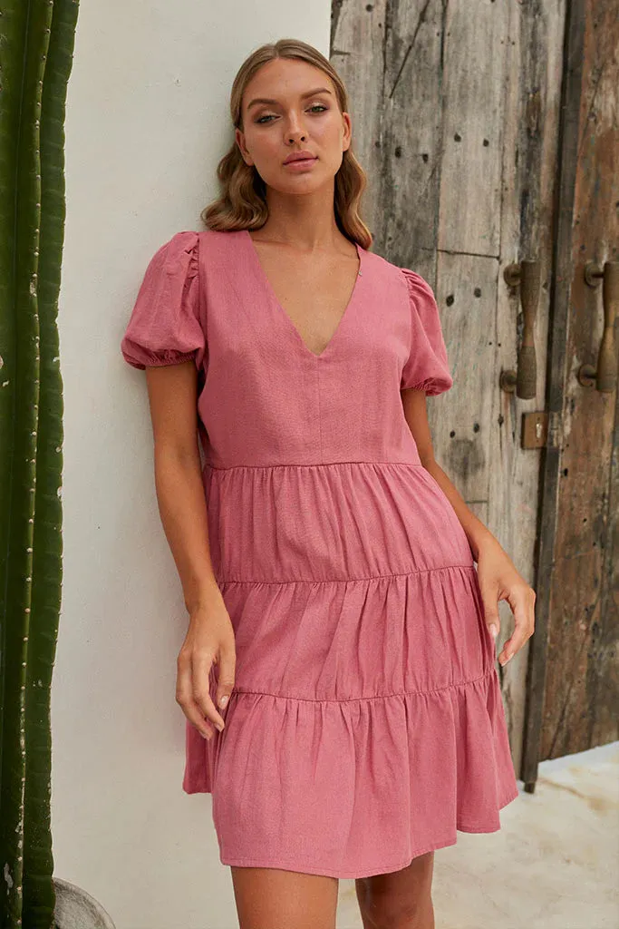 Bianca Mini Dress Pink