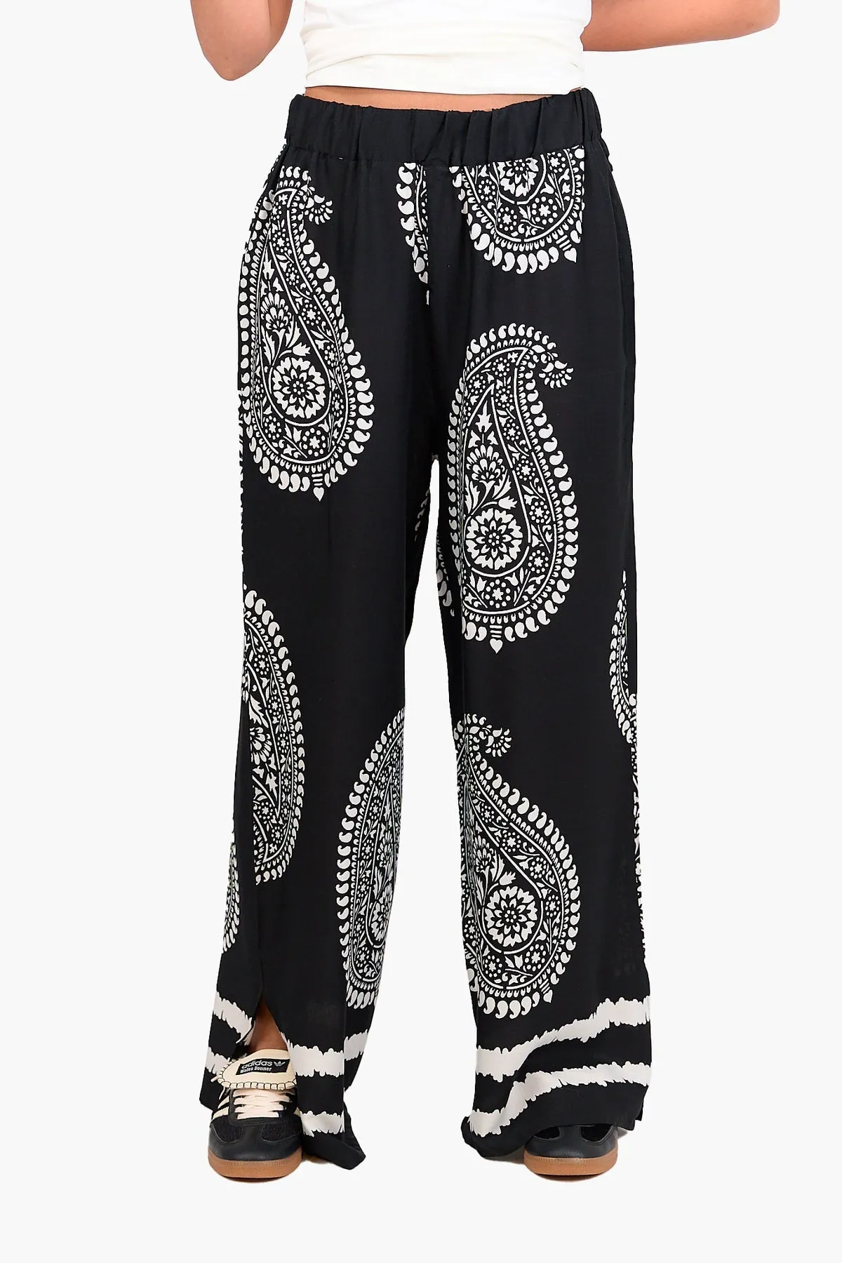 Black Bohemian Comfy Pants