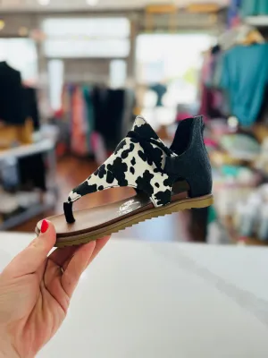 Black Cow Angelica Sandal