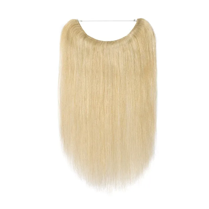 Blonde Halo Human Hair Extension Light Volume