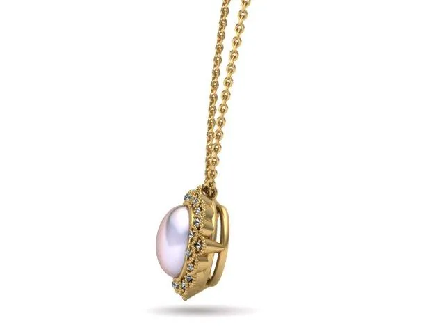 Bostonian Lace pendant