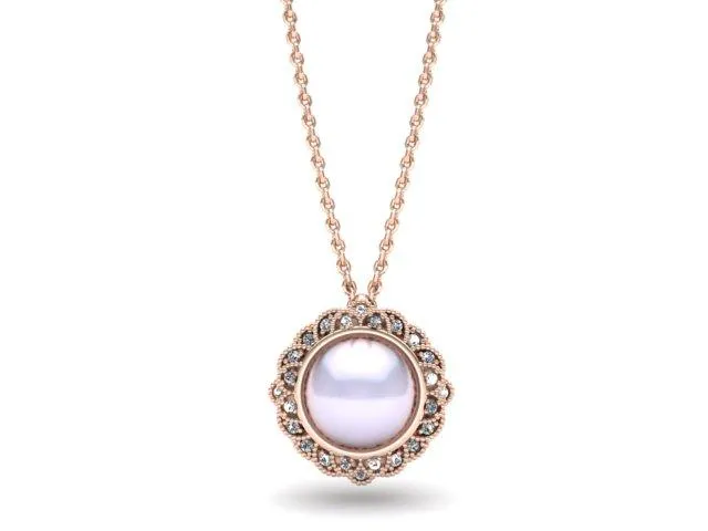 Bostonian Lace pendant