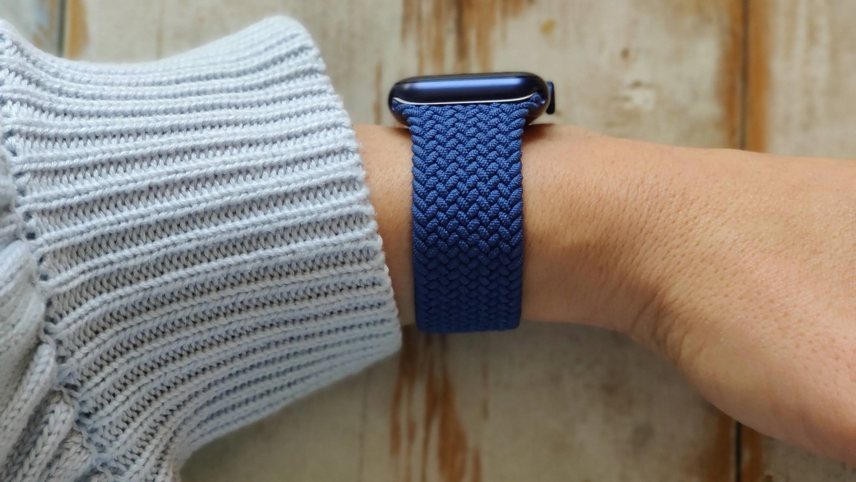Braided Nylon Solo Loop Apple Watch Band - Patterned