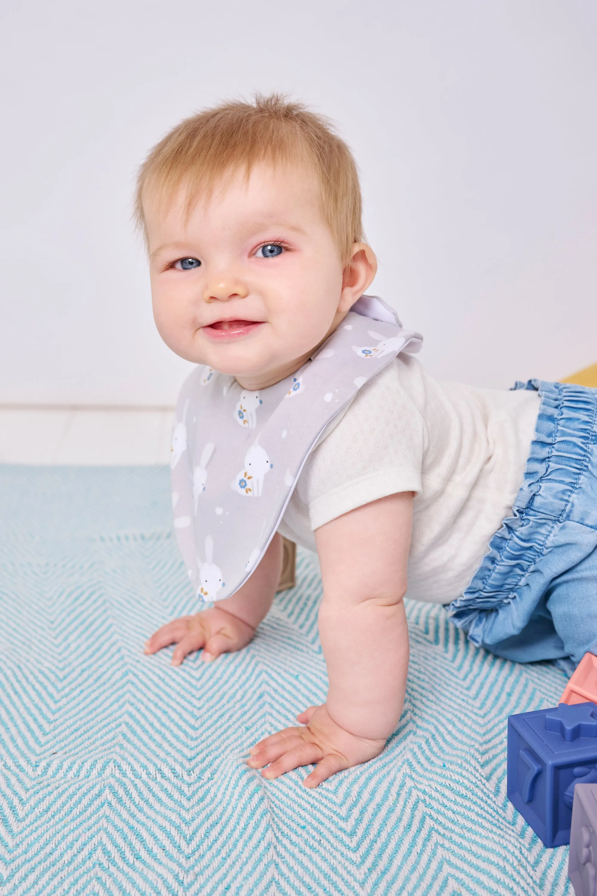Bunny Rabbit Waterproof Dribble Bib