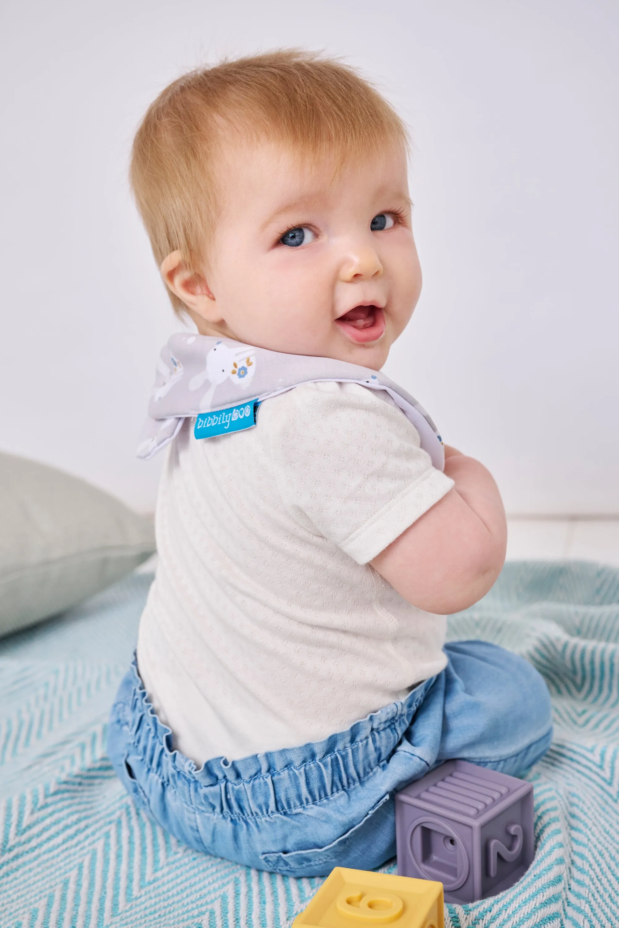 Bunny Rabbit Waterproof Dribble Bib
