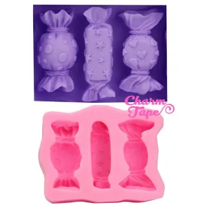 Candy mold Food Graded Silicone Mold, Mold for Resin, Fondant Mold, Birthday Theme Cake Decorating Supplies H1631