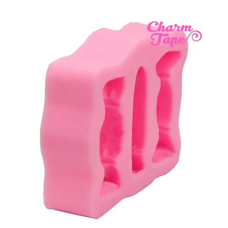 Candy mold Food Graded Silicone Mold, Mold for Resin, Fondant Mold, Birthday Theme Cake Decorating Supplies H1631