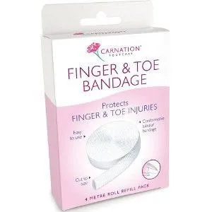 Carnation Finger & Toe Bandage