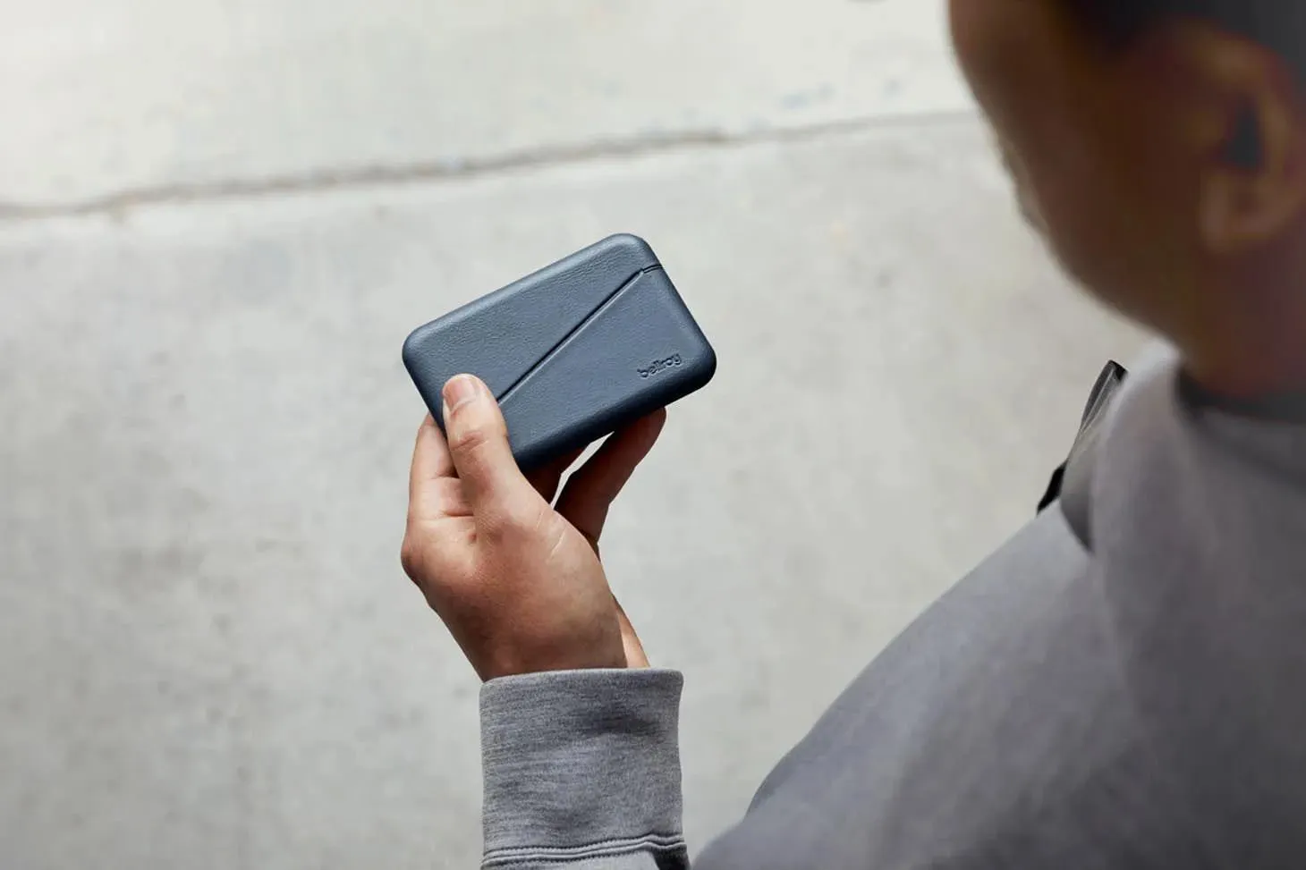 Cartera Bellroy Flip Case Cobalt