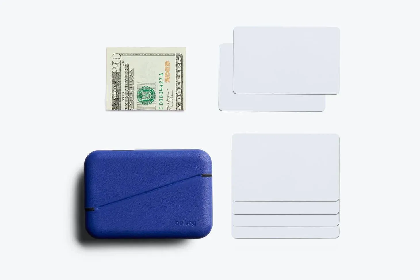 Cartera Bellroy Flip Case Cobalt