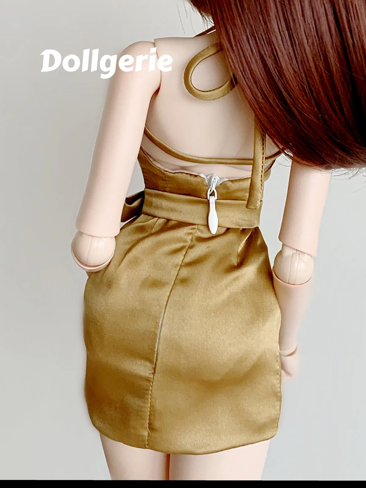 Champagne Kiss Strappy Bodycon Dress for Smartdoll
