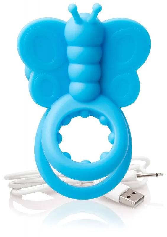 Charged Monarch Wearable Butterfly Vibe - Blue