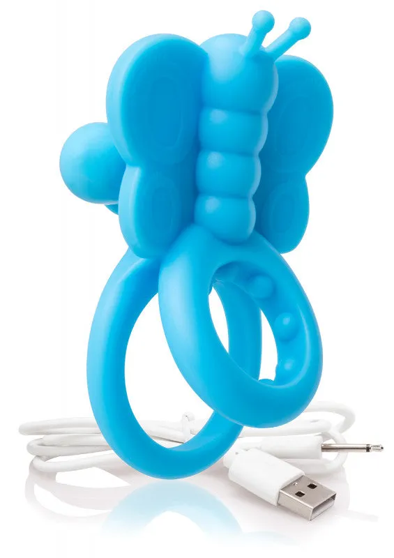 Charged Monarch Wearable Butterfly Vibe - Blue