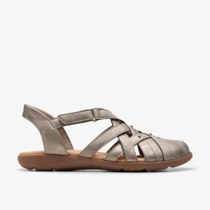 Clarks Women's Elizabelle Sea Pewter Metallic