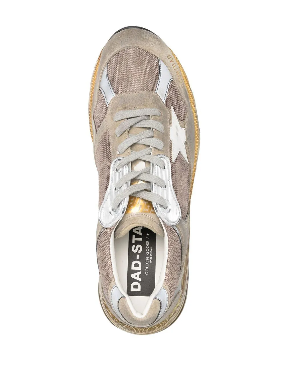 Dad-star leather sneakers