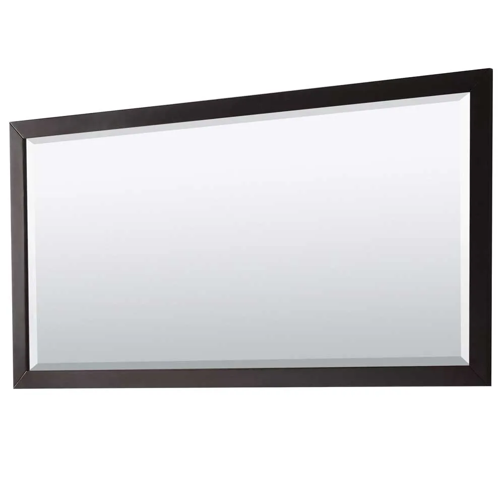 Daria 72 Inch Double Bathroom Vanity in Dark Espresso