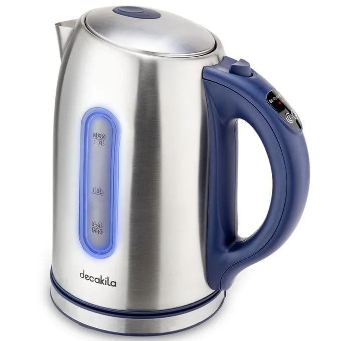 Decakila 1.7L Stainless Steel Electric Kettle 2200W - KEKT020L