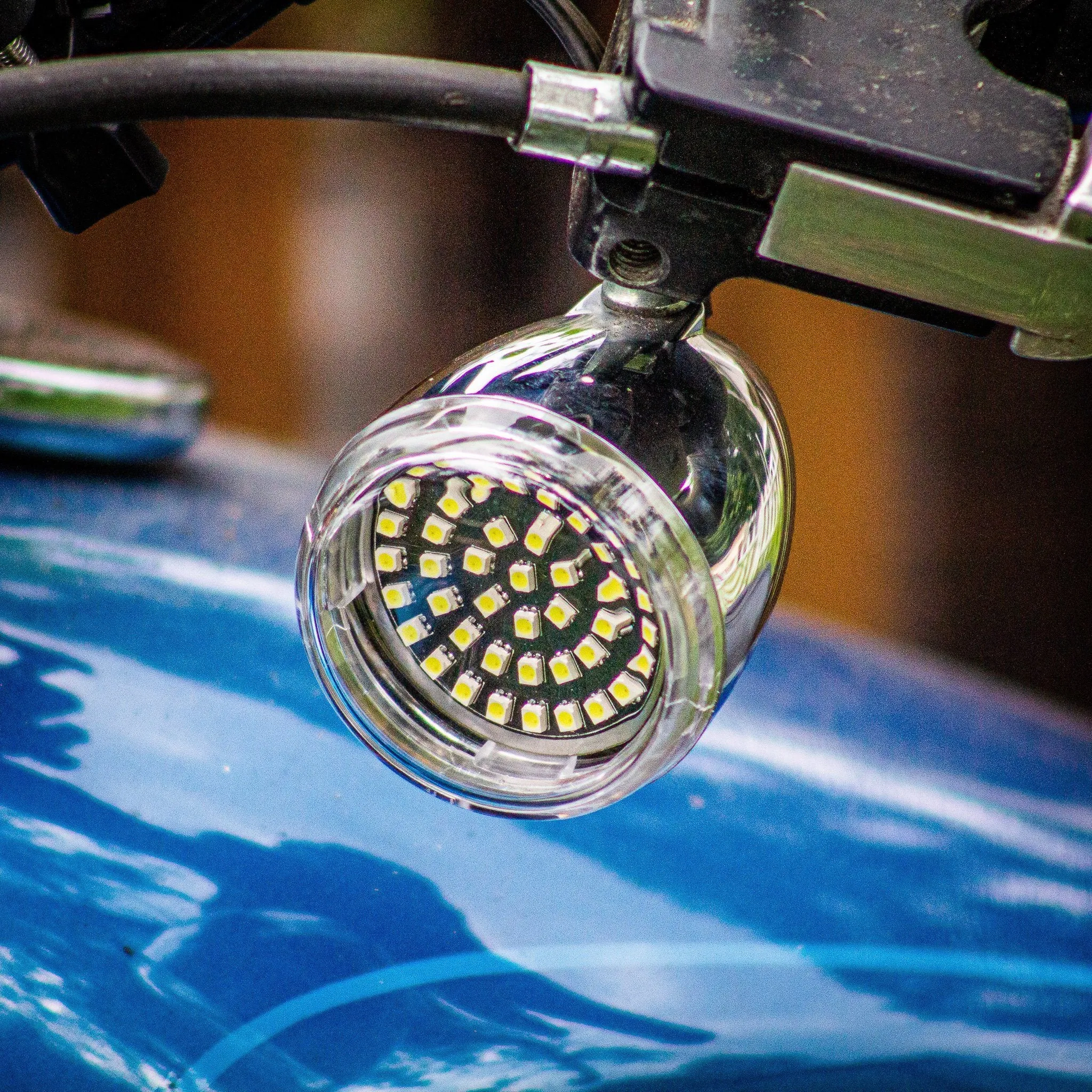 Eagle Lights SUNBURST 2" Front LED Turn Signals For Harley Davidson and Yamaha Models