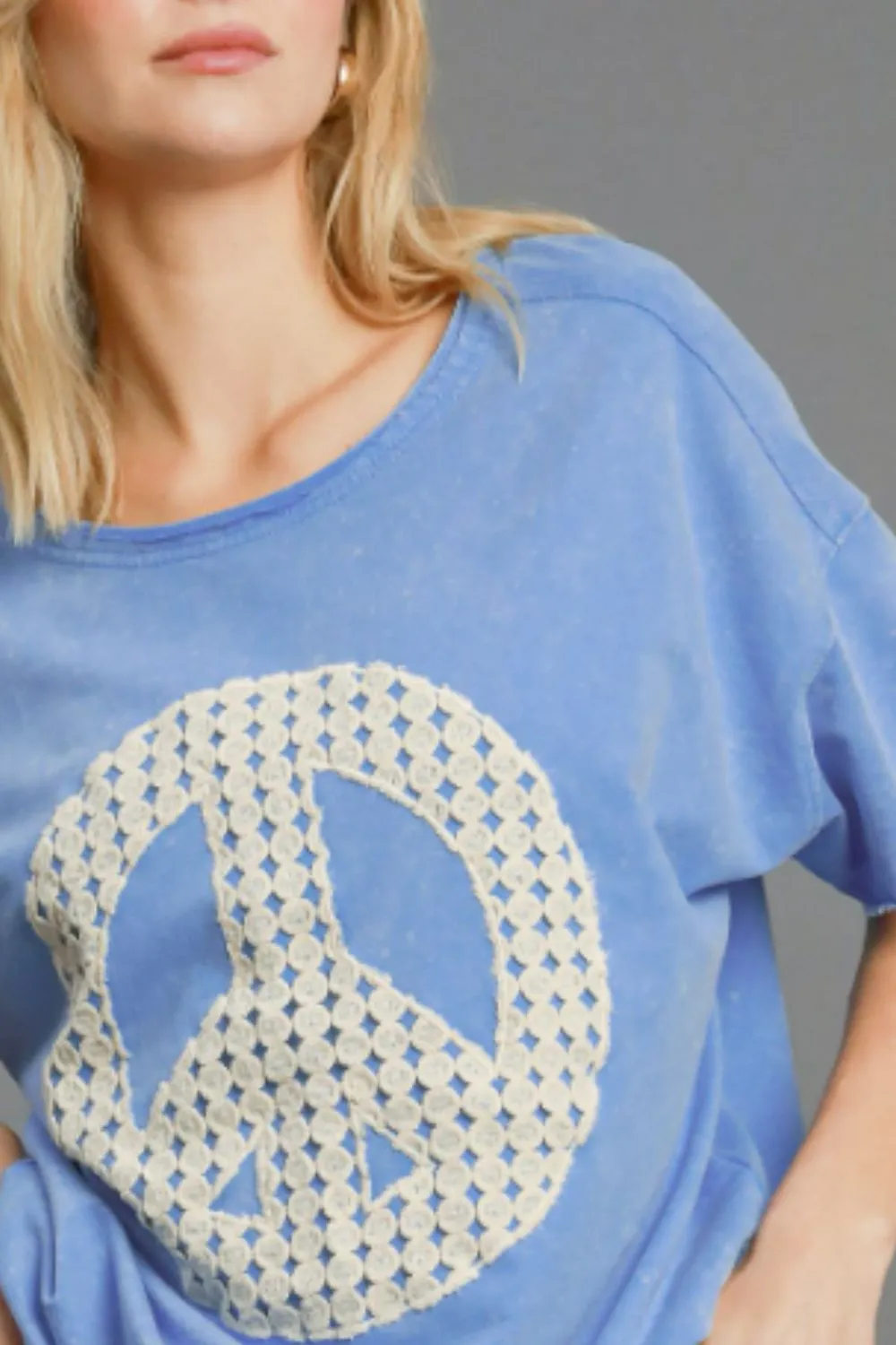 Easy Breezy Peace Sign T-shirt