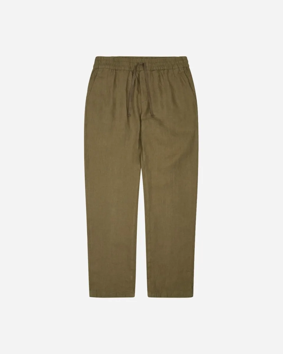 Eik Linen Pant - Army