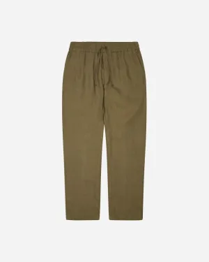 Eik Linen Pant - Army