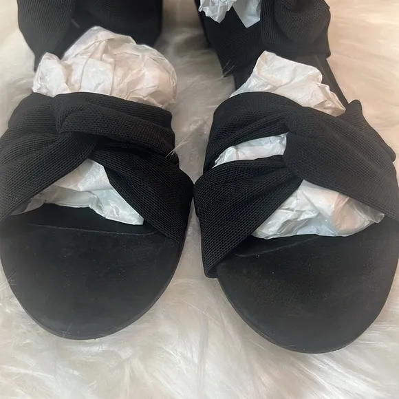 Eileen Fisher JOY Twist Mesh Knot Sandals