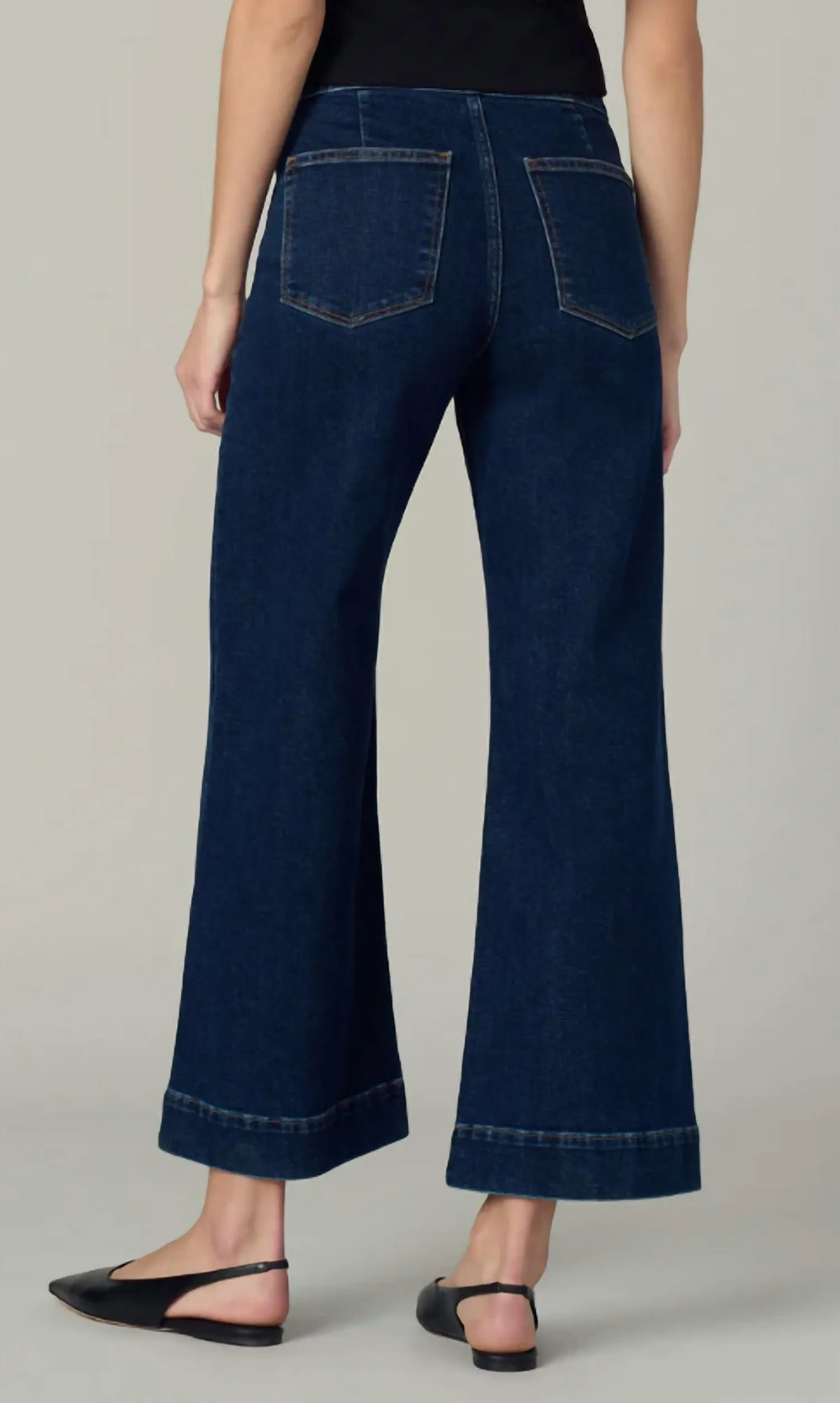 Ellia Wide Leg Jean In Magnetic